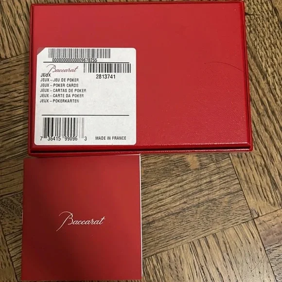 NWT Baccarat Poker Playing Cards ♦️ ♣️ - Picture 5 of 5